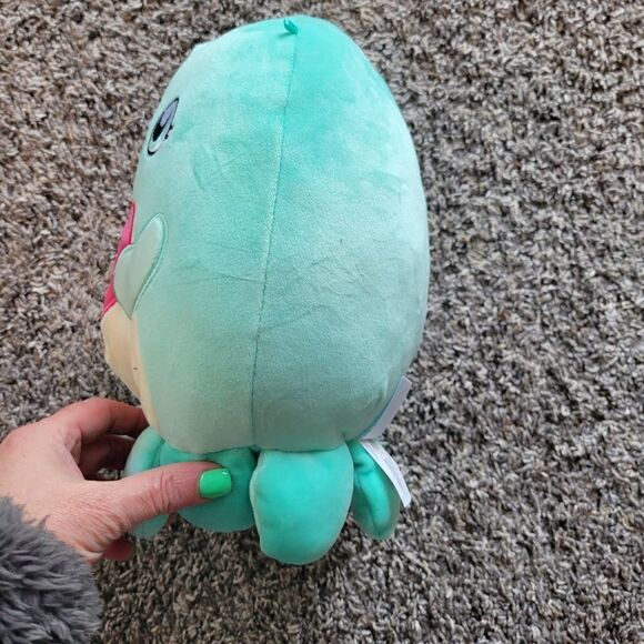 Official KellyToy Squishmallows 2021 Valentine’s Day Squad (8” Olina The Octopus - Picture 7 of 11